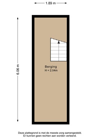 Floorplan - Gordelweg 202C, 3038 GK Rotterdam